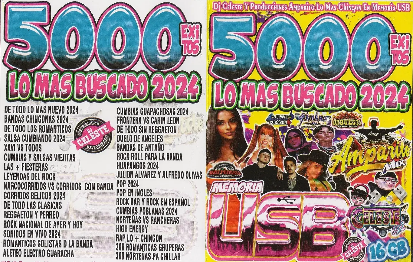 5000 EXITOS LO MAS BUSCADO 2024